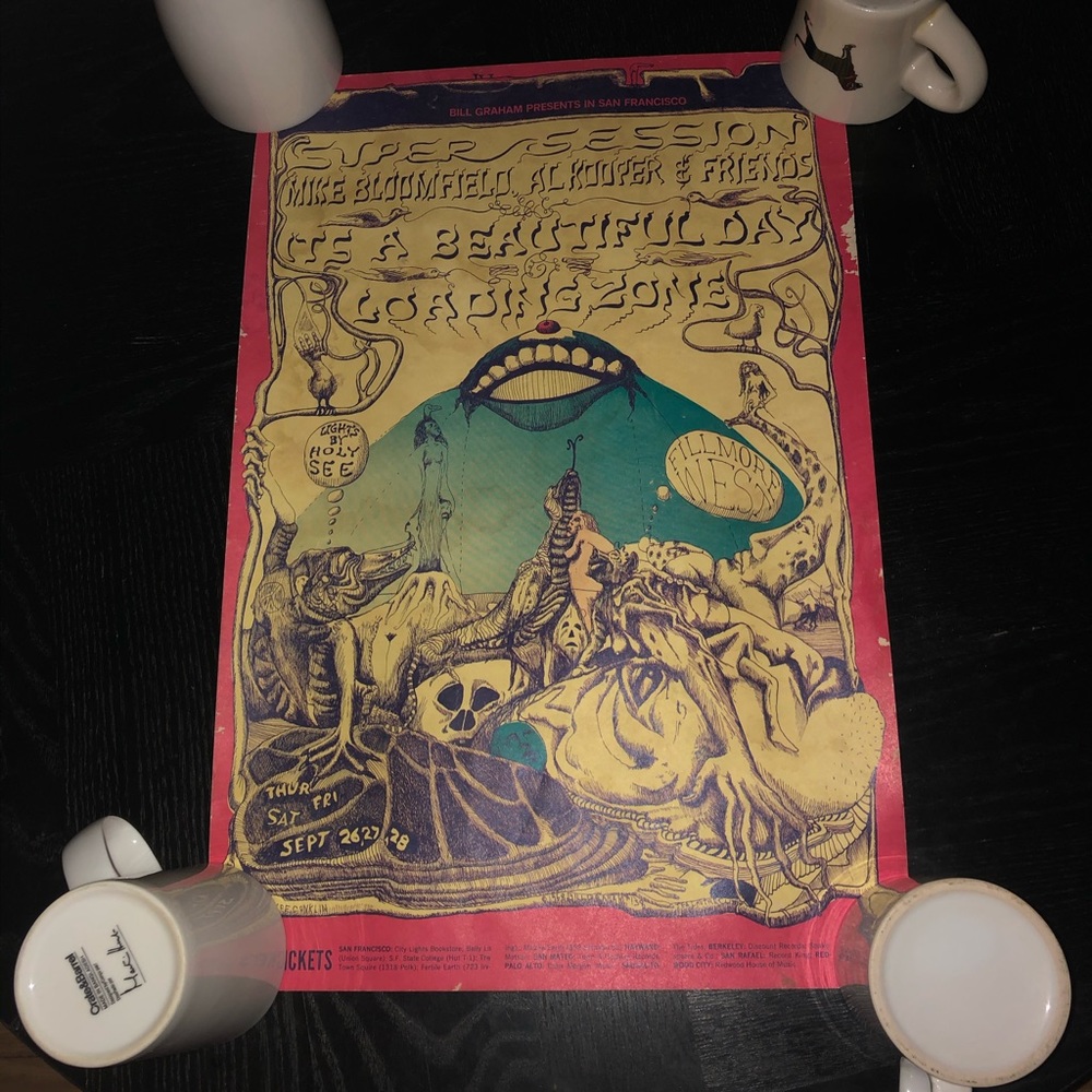 Lot of Grateful Dead, Jimi Hendrix, Allman Brothers, The Dead, Phil Lesh Posters